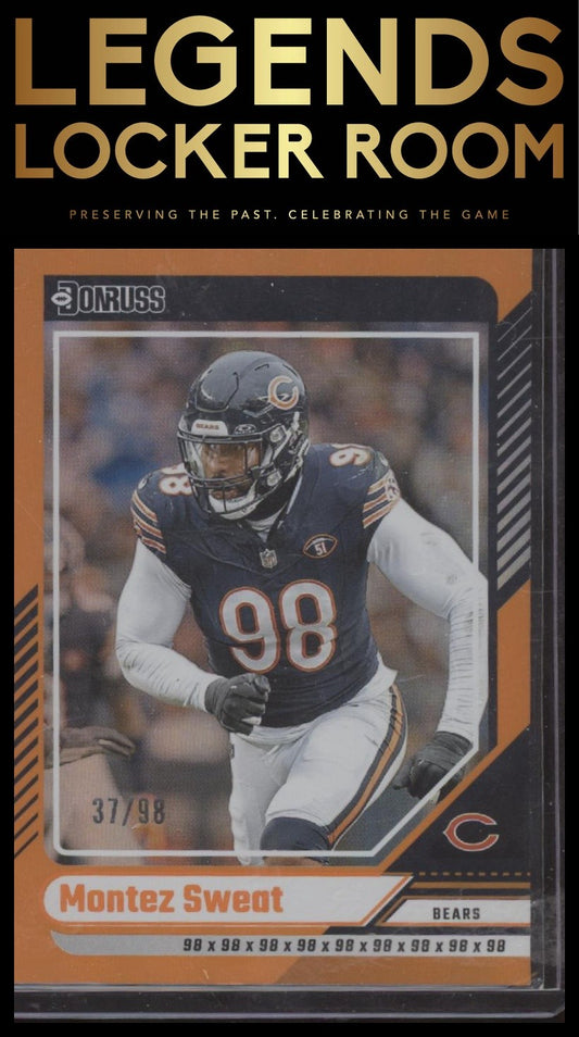 2024 Donruss #83 Montez Sweat Jersey Number #/98