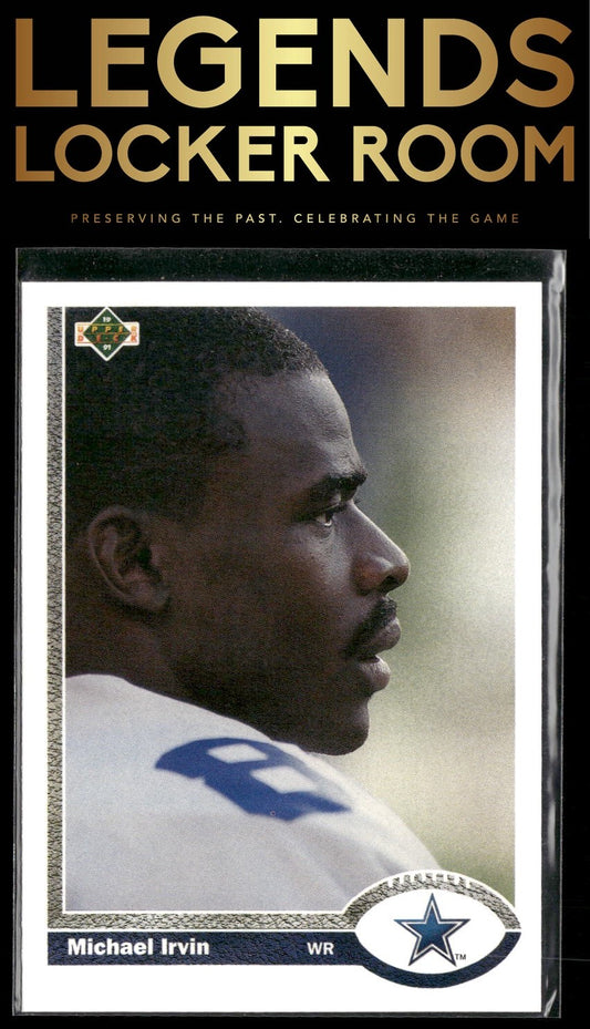 1991 Upper Deck #107b Michael Irvin