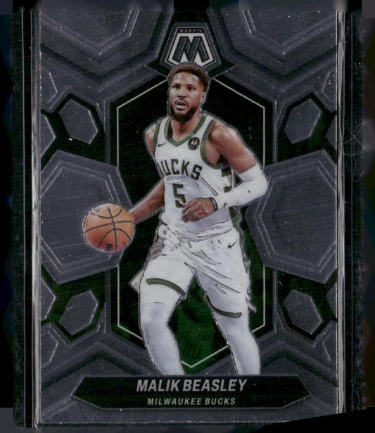 2023-24 Panini Mosaic #40 Malik Beasley