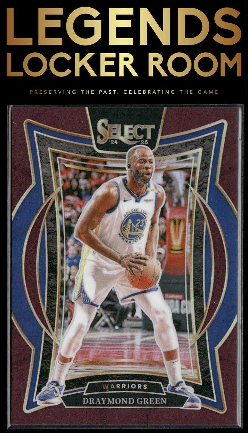 2024-25 Panini Select #27 Draymond Green Maroon Prizm #/175