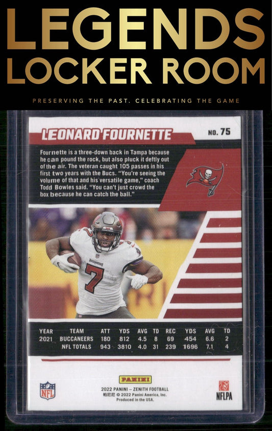 2022 Zenith #75 Leonard Fournette Retail