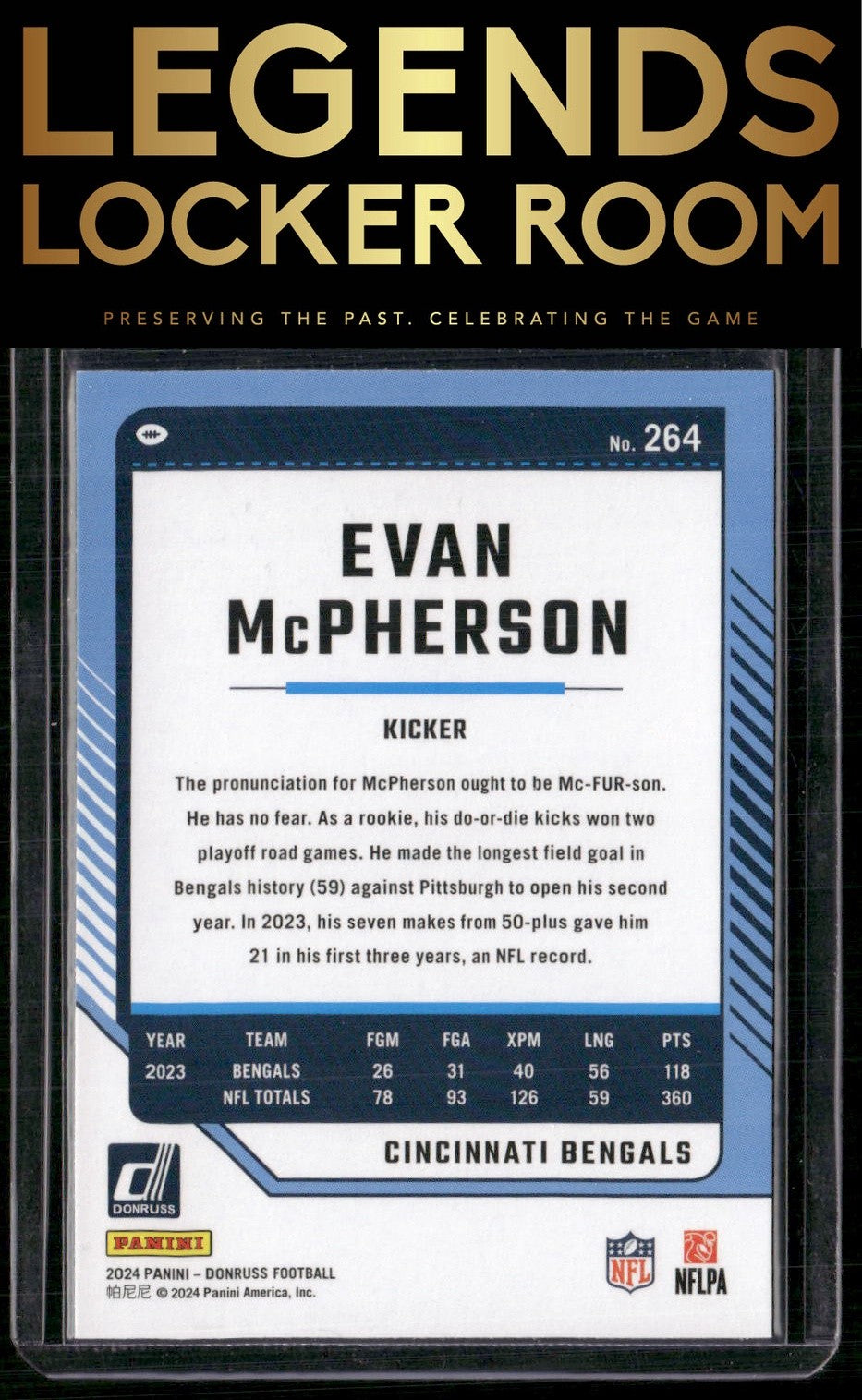 2024 Donruss #264 Evan McPherson