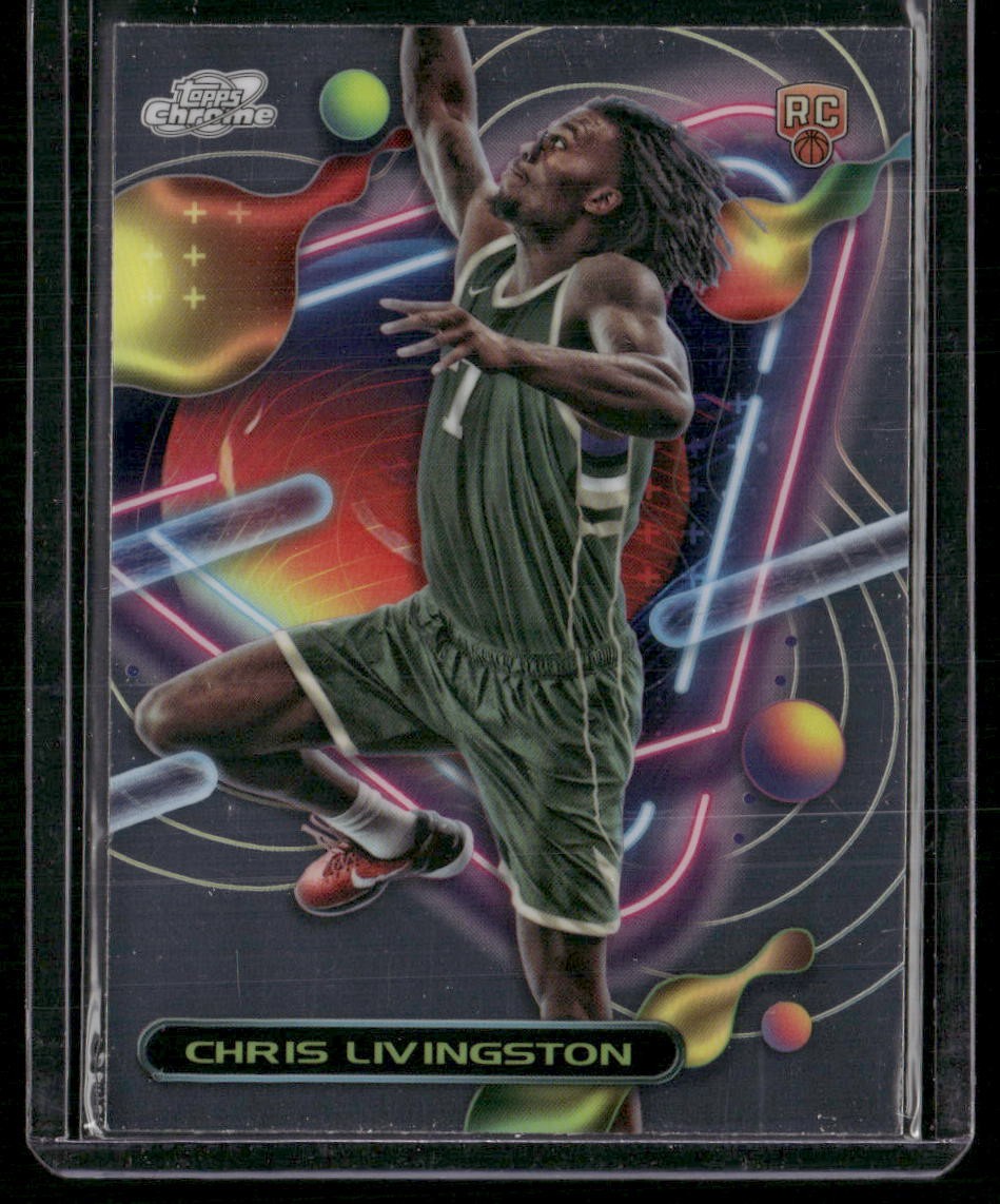 2023-24 Topps Chrome Cosmic #197 Chris Livingston
