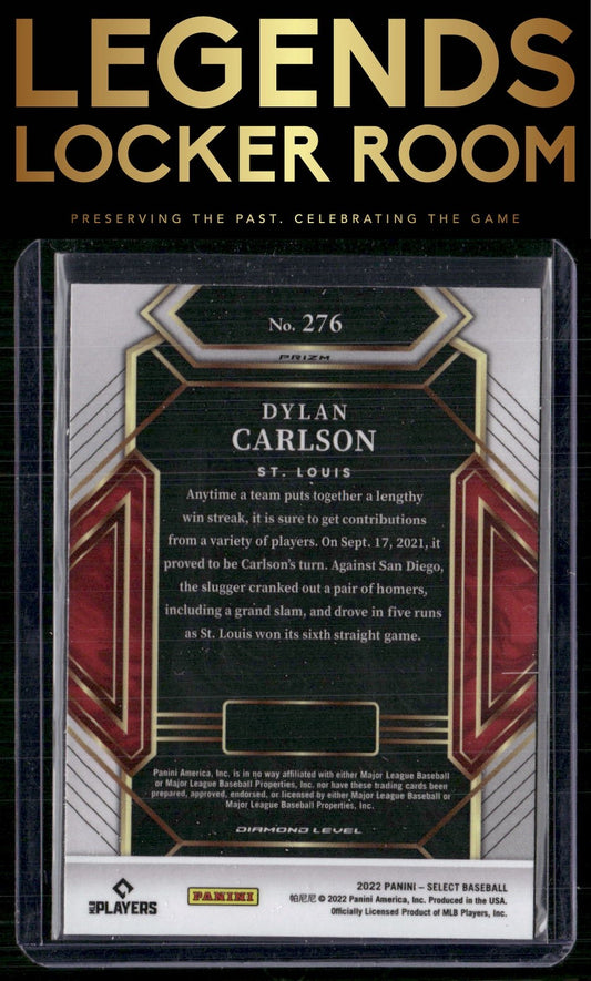 2022 Panini Select #276 Dylan Carlson Holo