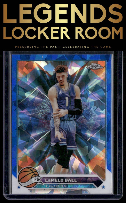 2023-24 Topps Chrome Sapphire Edition #41 LaMelo Ball