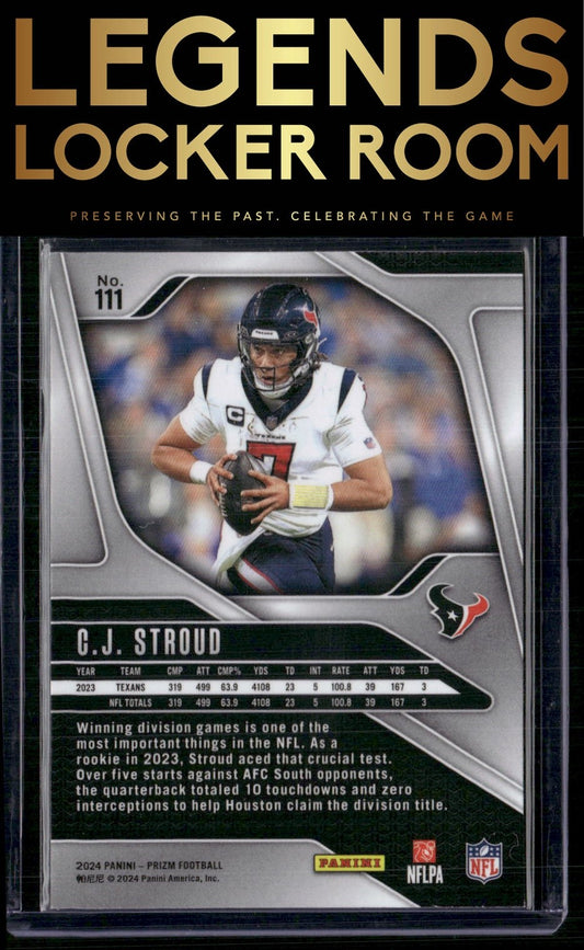 2024 Panini Prizm #111 C.J. Stroud