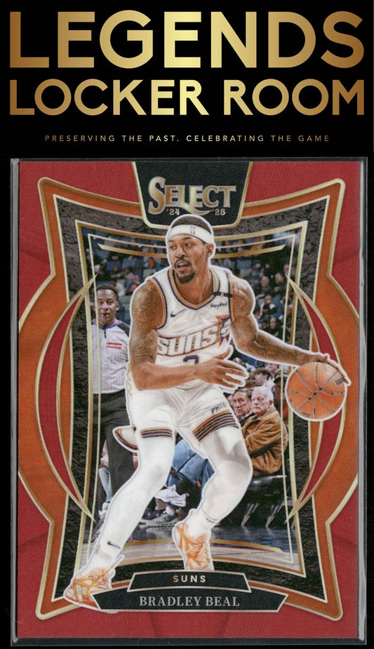 2024-25 Panini Select #12 Bradley Beal Red Prizm #/199