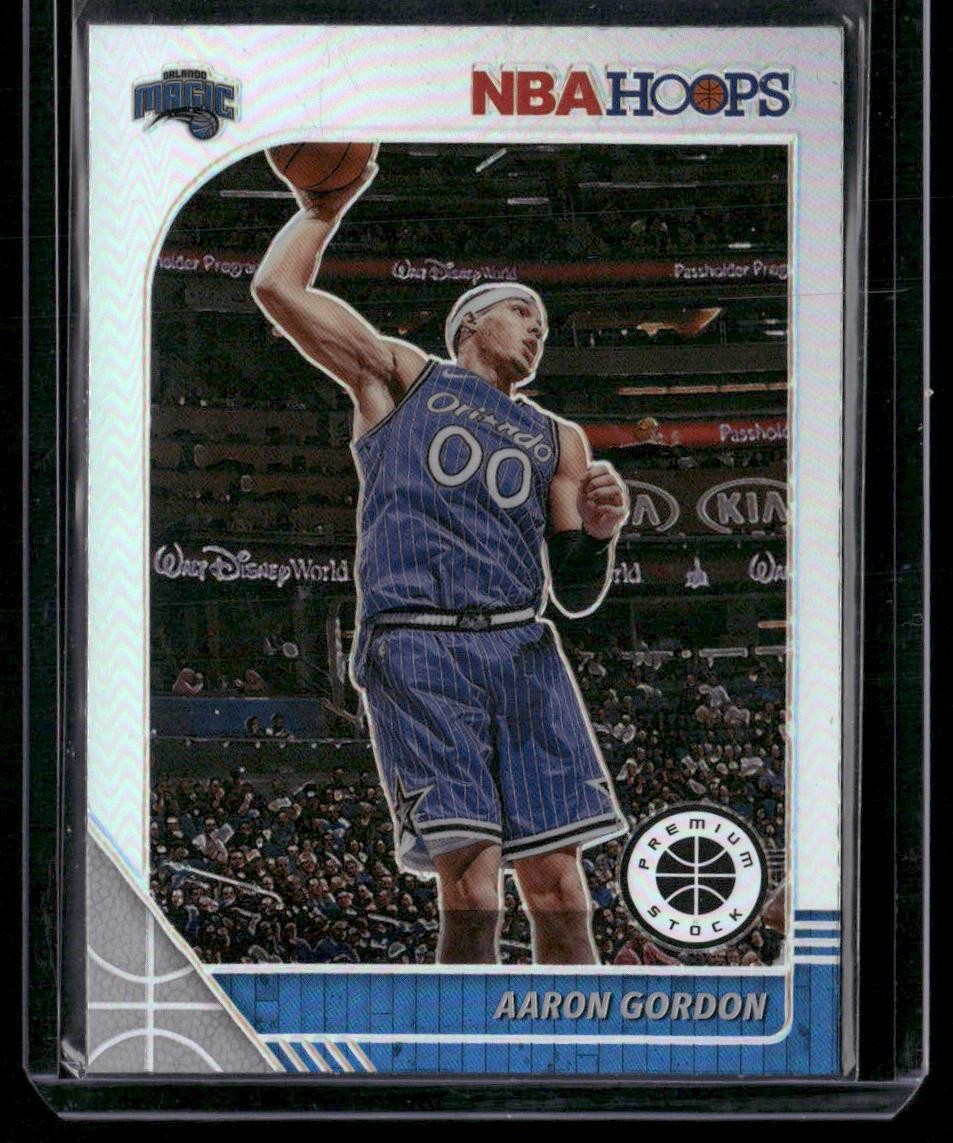 2019-20 Hoops Premium Stock #137 Aaron Gordon Prizms Silver