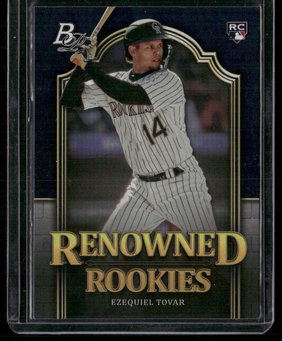 2023 Bowman Platinum #RR-13 Ezequiel Tovar Renowned Rookies