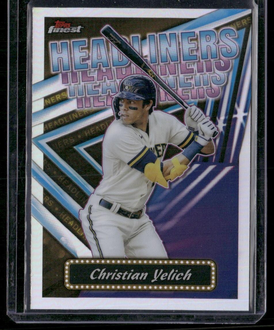 2023 Finest #FH-19 Christian Yelich Headliners