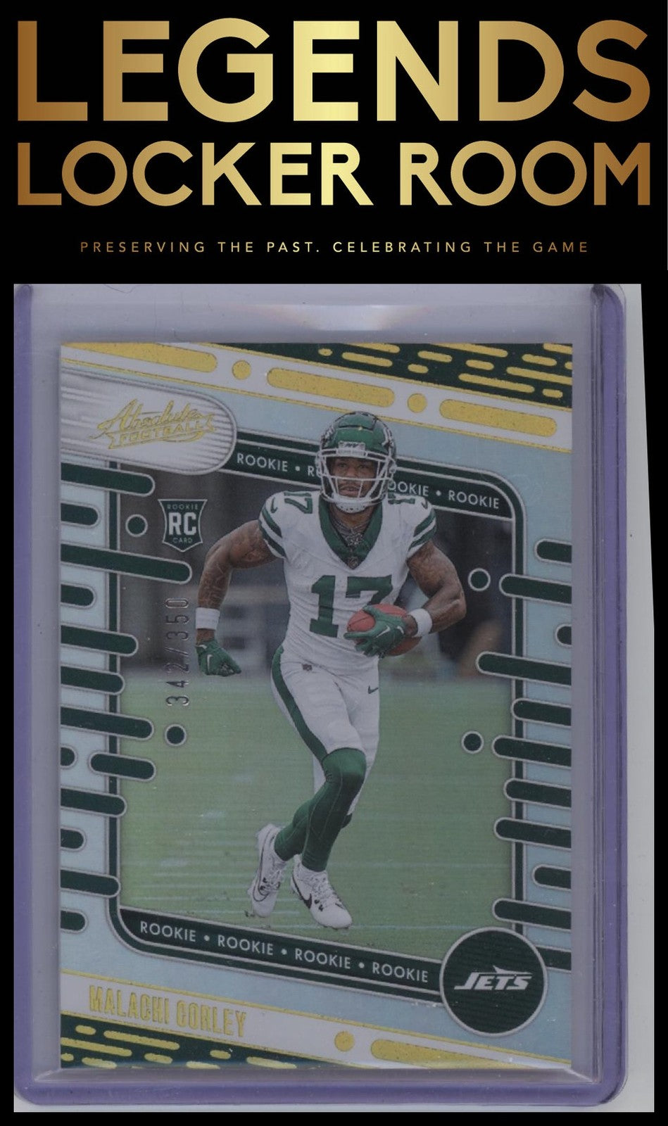 2024 Panini Absolute #160 Malachi Corley #/350