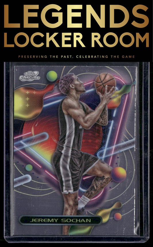 2023-24 Topps Chrome Cosmic #111 Jeremy Sochan