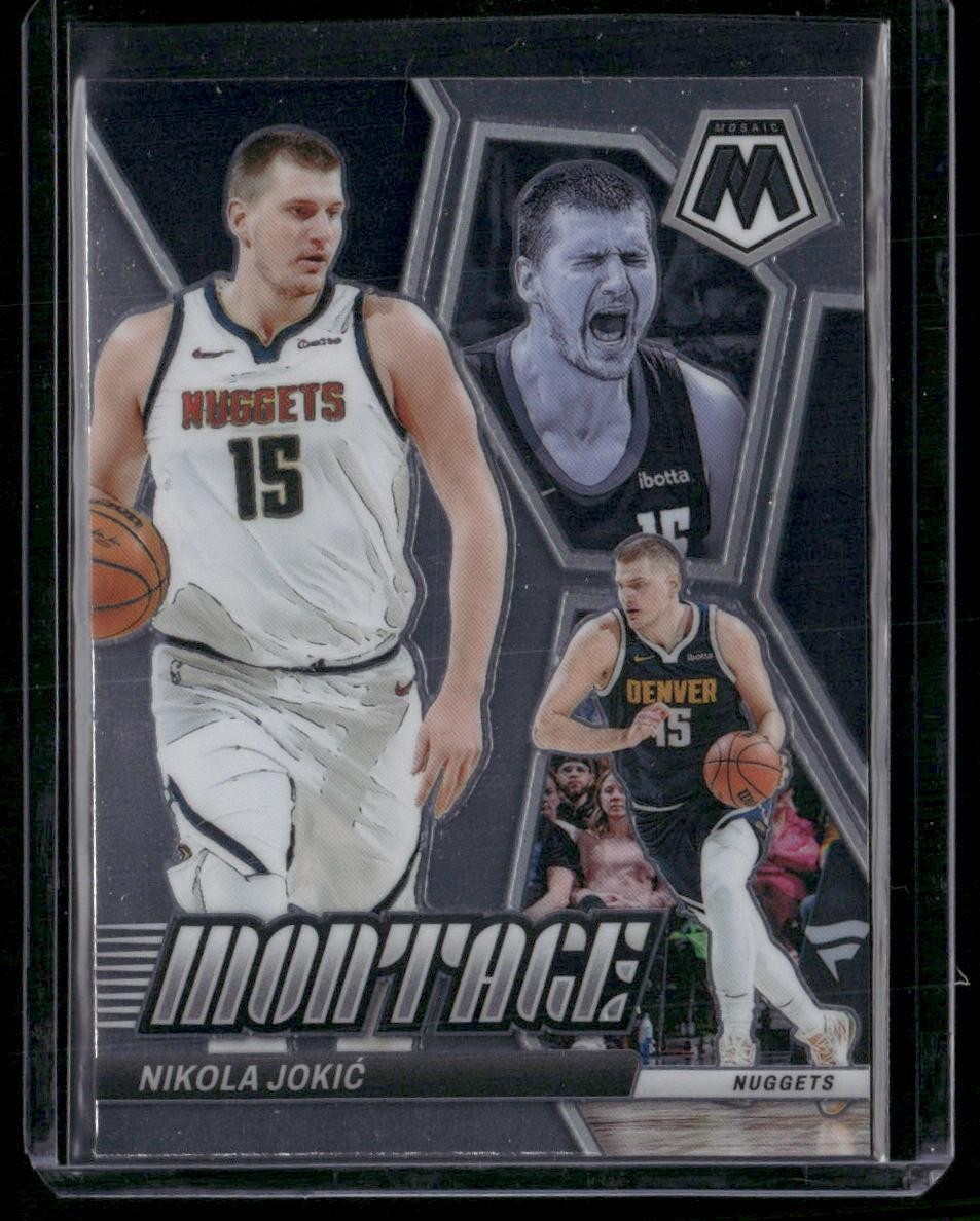 2023-24 Panini Mosaic #13 Nikola Jokic Montage