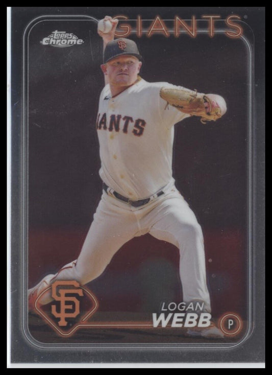 2024 Topps Chrome #168 Logan Webb