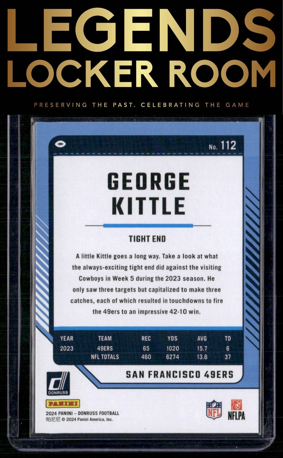 2024 Donruss #112 George Kittle