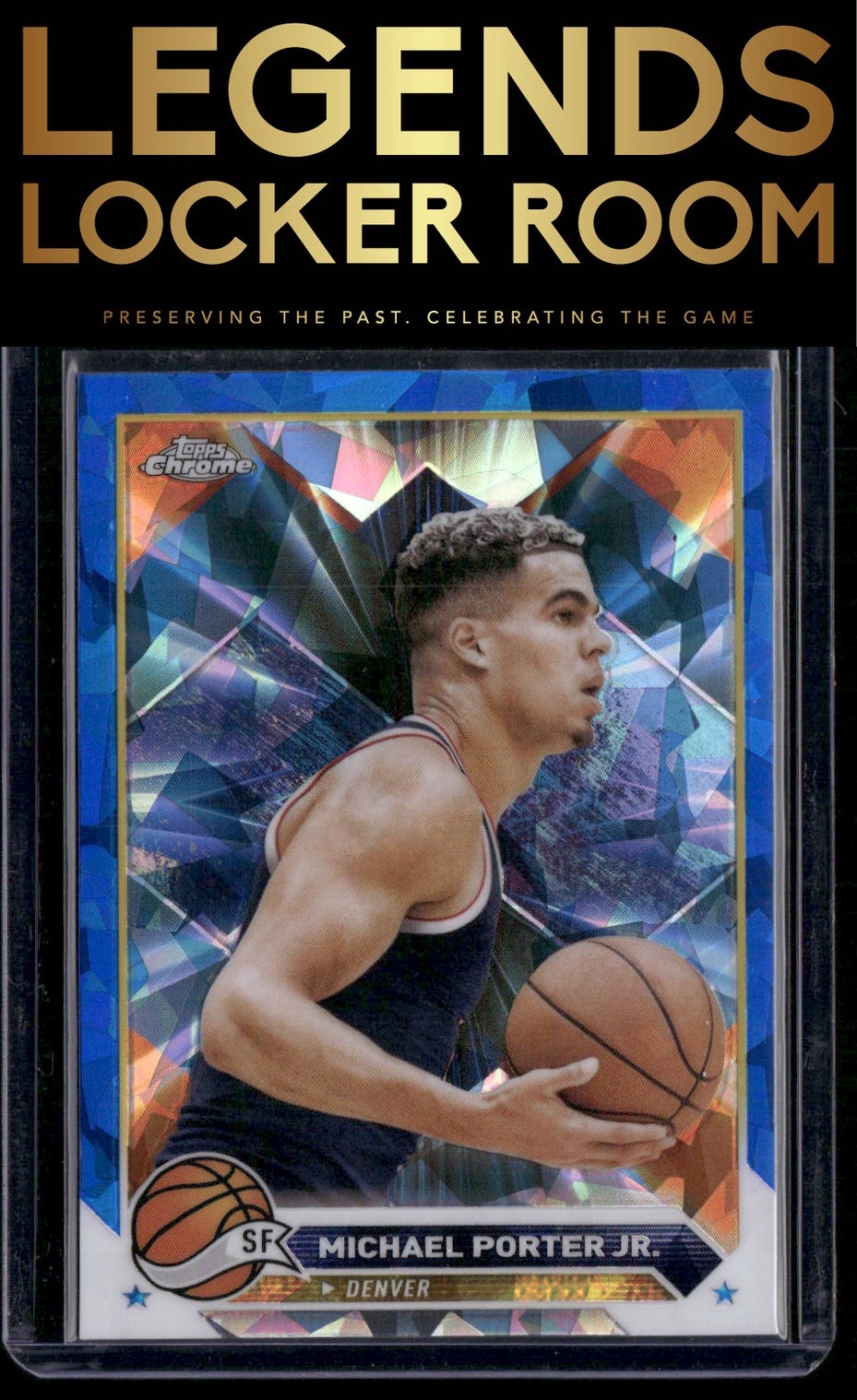 2023-24 Topps Chrome Sapphire Edition #137 Michael Porter Jr.