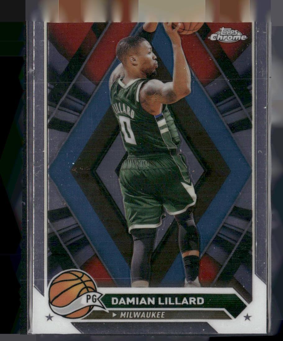 2023-24 Topps Chrome #132 Damian Lillard