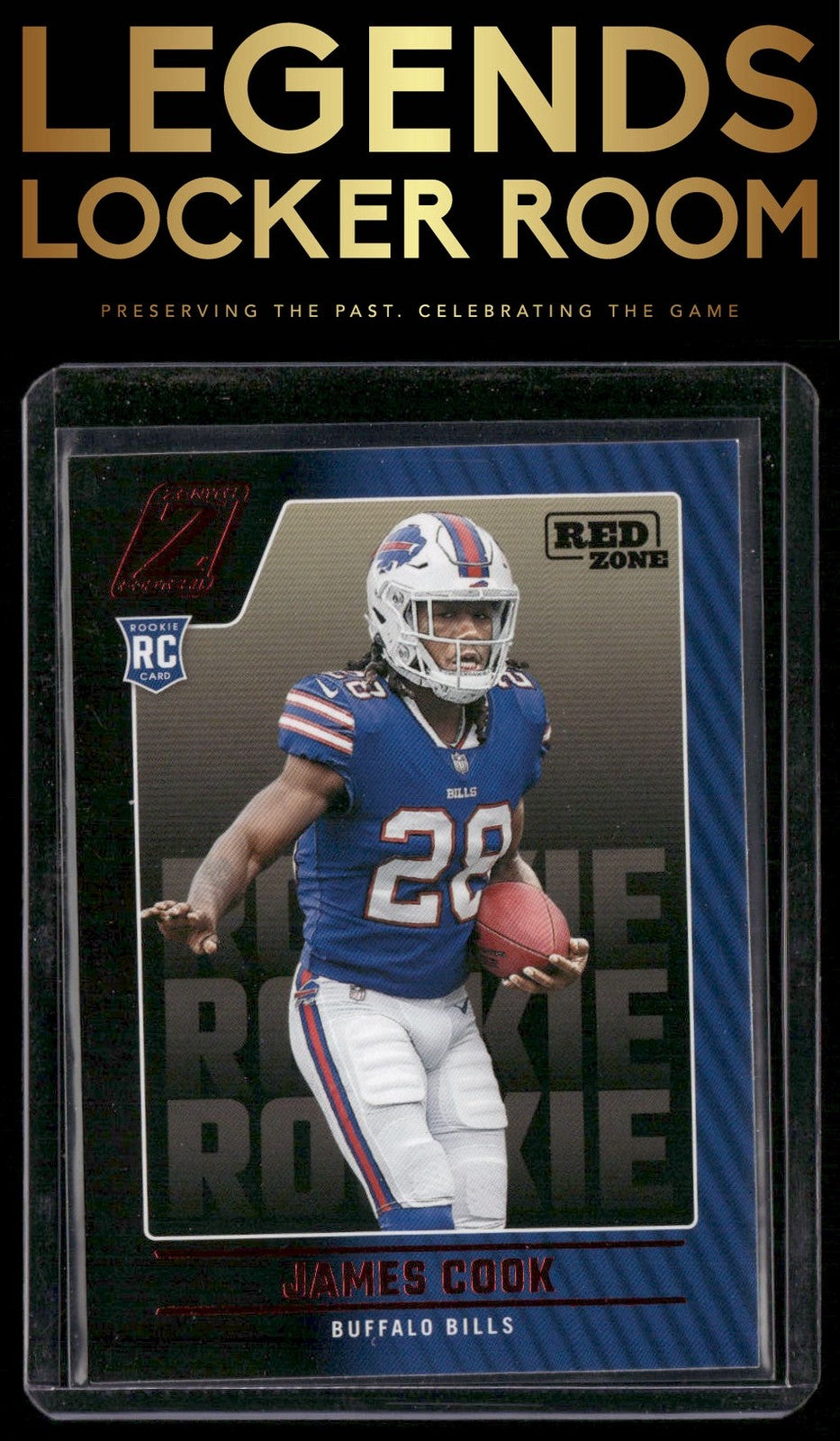 2022 Zenith #115 James Cook Red Zone