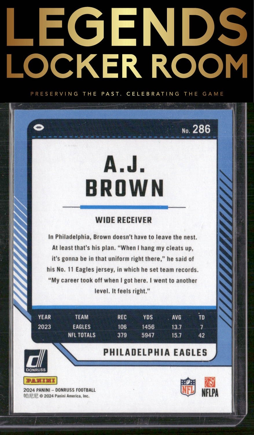 2024 Donruss #286 A.J. Brown