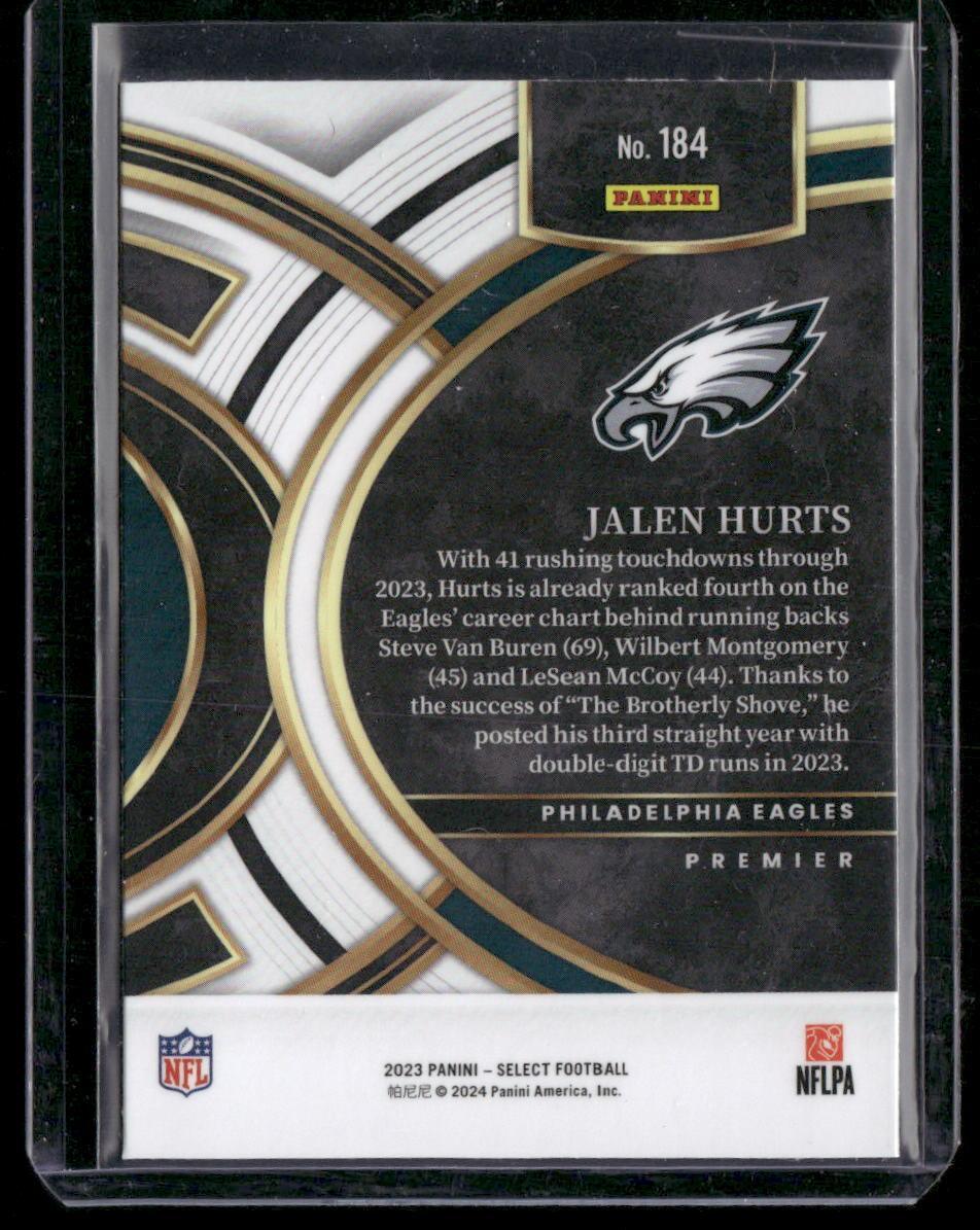 2023 Panini Select #184 Jalen Hurts