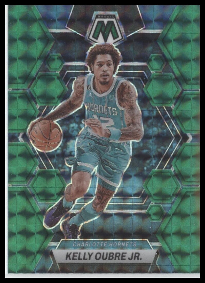 2022-23 Panini Mosaic #72 Kelly Oubre Jr. Green