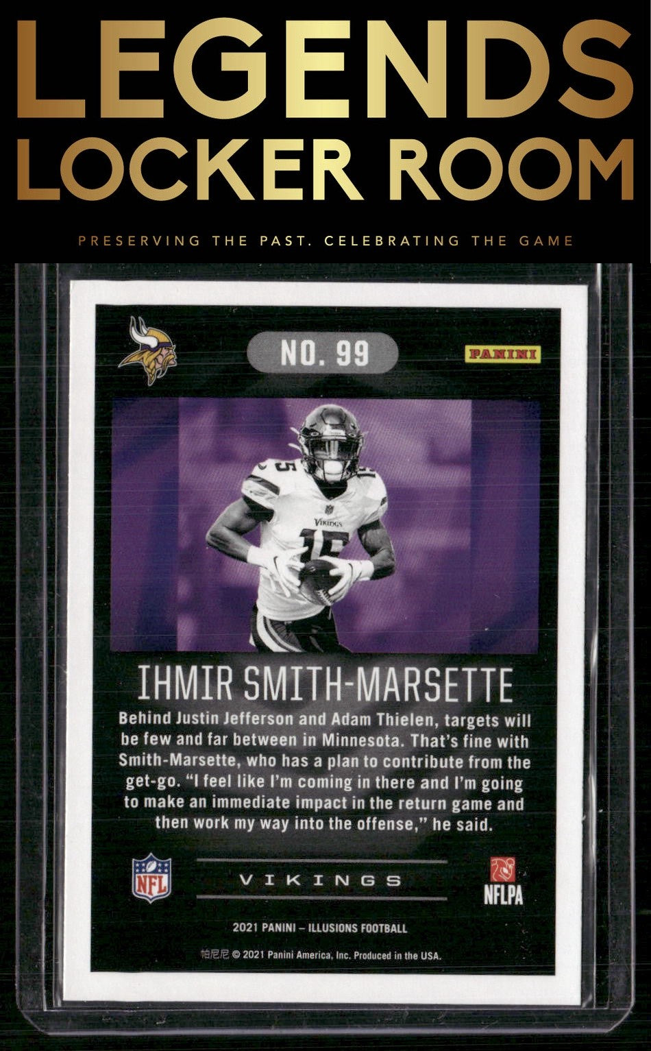 2021 Panini Illusions #99 Ihmir Smith-Marsette Retail