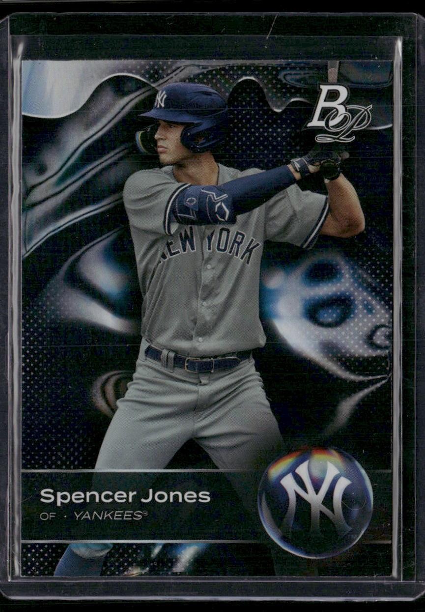 2023 Bowman Platinum #TOP-62 Spencer Jones Top Prospects