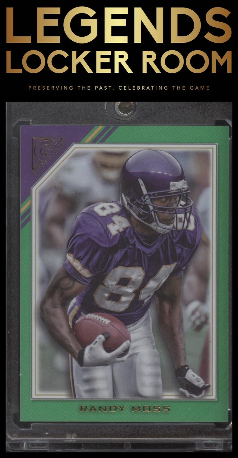 2023 Topps Composite Randy Moss Heritage/Gallery Green Rainbow Foilboard /250