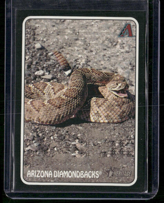 2024 Topps Heritage AZ Diamondbacks 1975 Topps Zoo's Who Stick-Ons