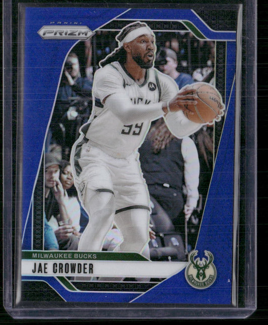 2024-25 Panini Prizm #35 Jae Crowder Prizms Blue #/199