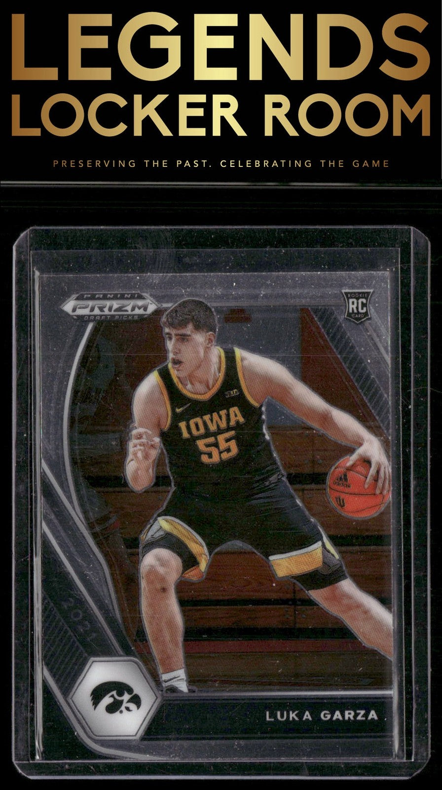 2021 Panini Prizm Draft Picks #51 Luka Garza Gold #/10