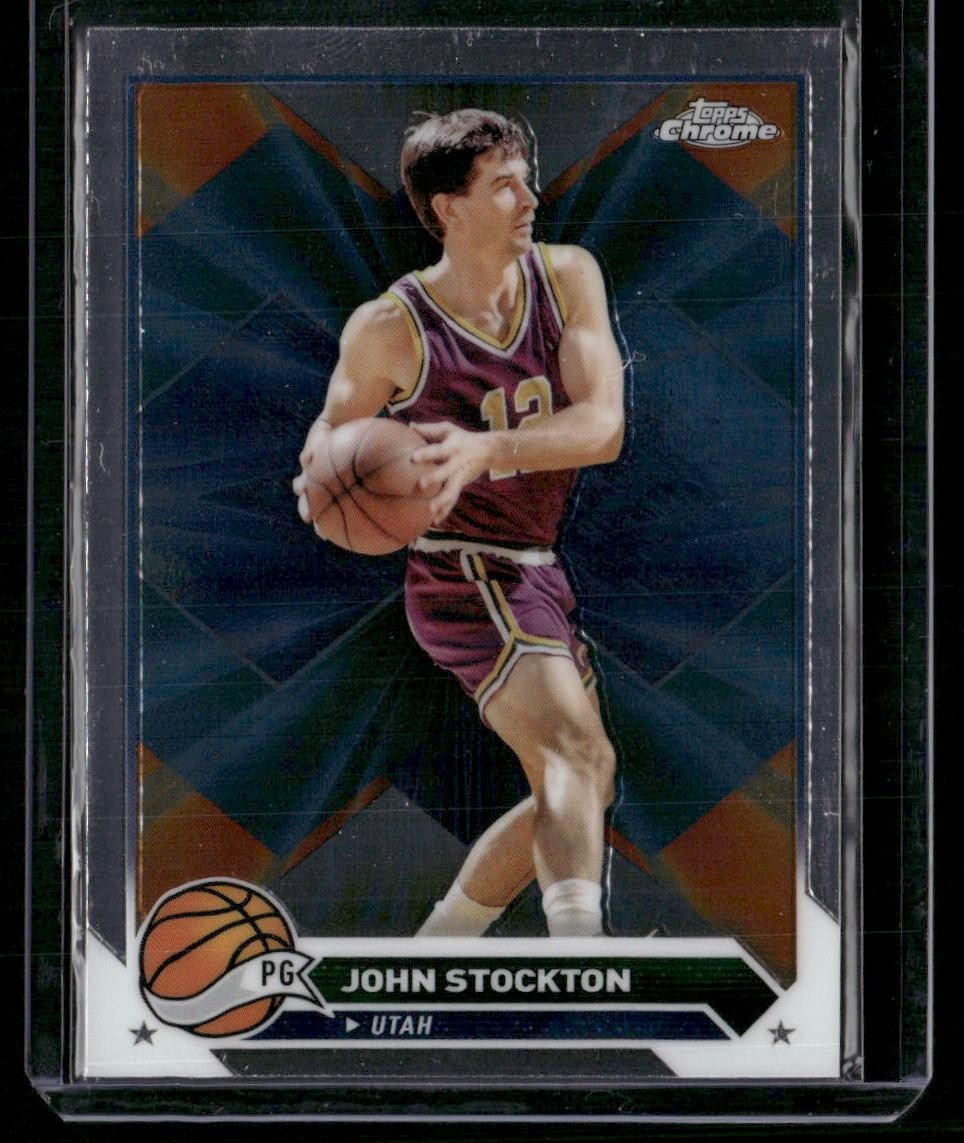 2023-24 Topps Chrome #149 John Stockton
