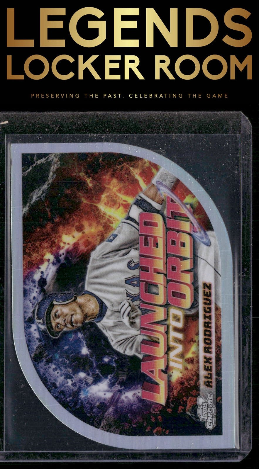 2024 Topps Chrome Cosmic #LIO-14 Alex Rodriguez Launched into Orbit