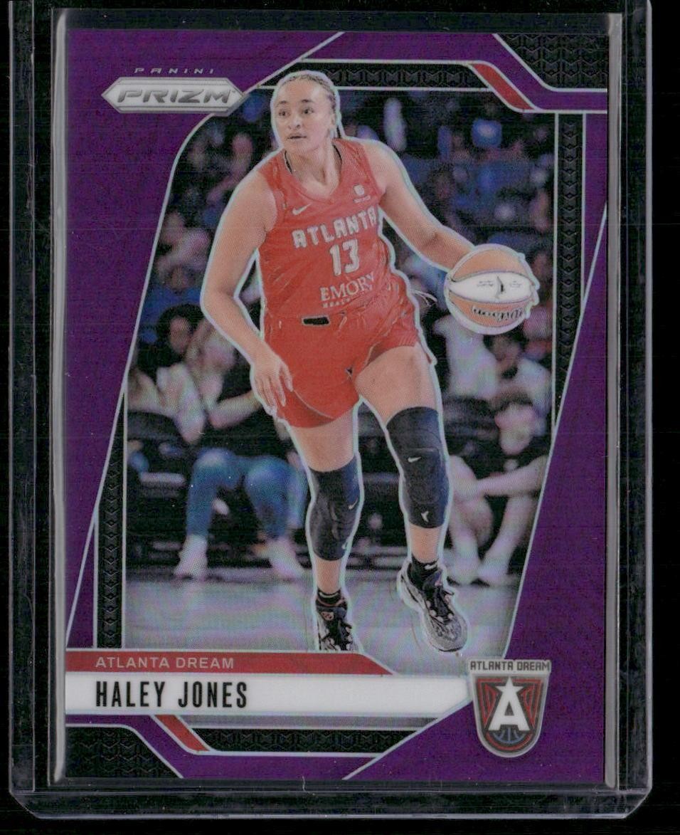 2024 Panini Prizm WNBA #2 Haley Jones Purple Prizms #/149