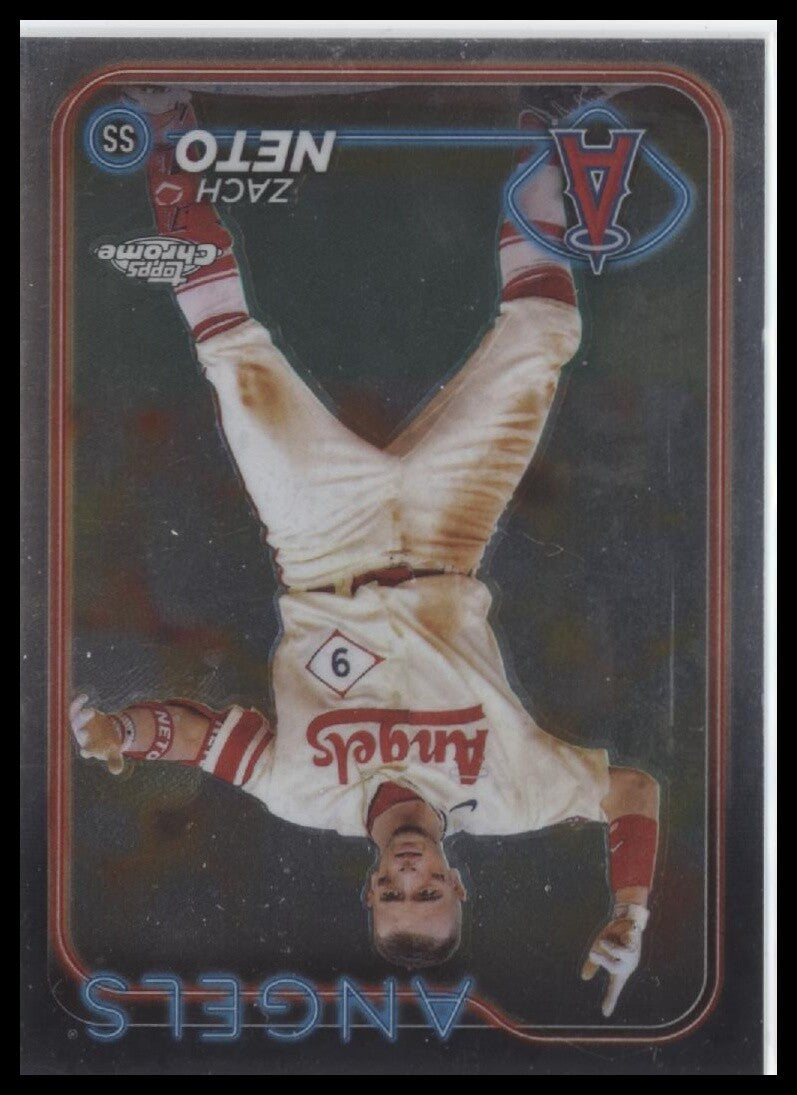 2024 Topps Chrome #123 Zach Neto