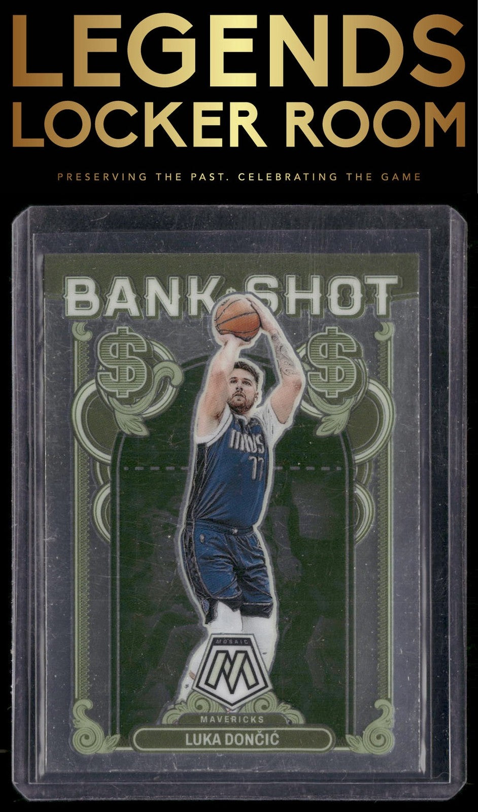 2023-24 Panini Mosaic #16 Luka Doncic Bank Shot