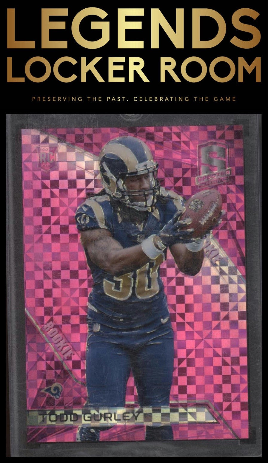 2015 Panini Spectra #121 Todd Gurley Neon Pink #/10