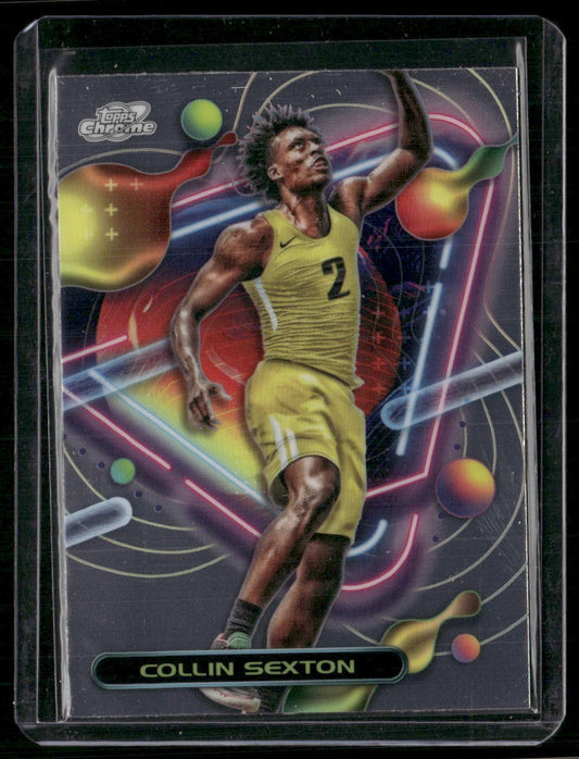 2023-24 Topps Chrome Cosmic #133 Collin Sexton