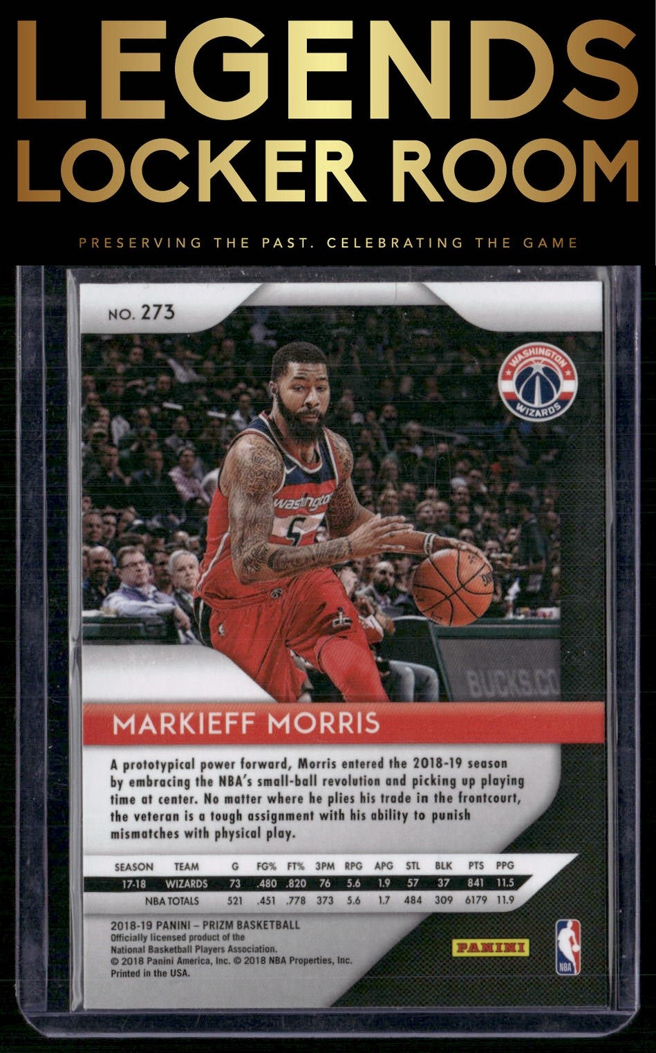 2018-19 Panini Prizm #273 Markieff Morris