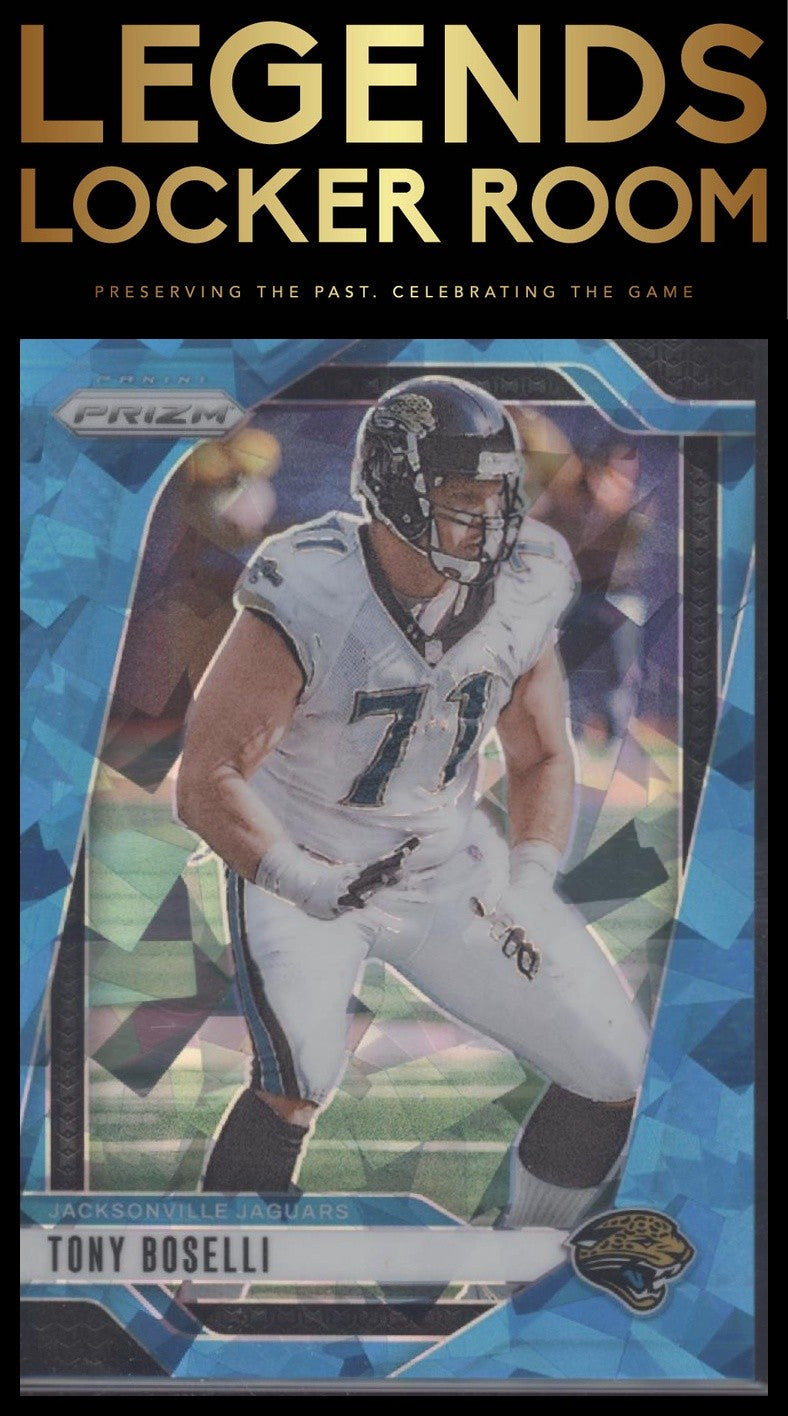2024 Panini Prizm #137 Tony Boselli Blue Ice #/99