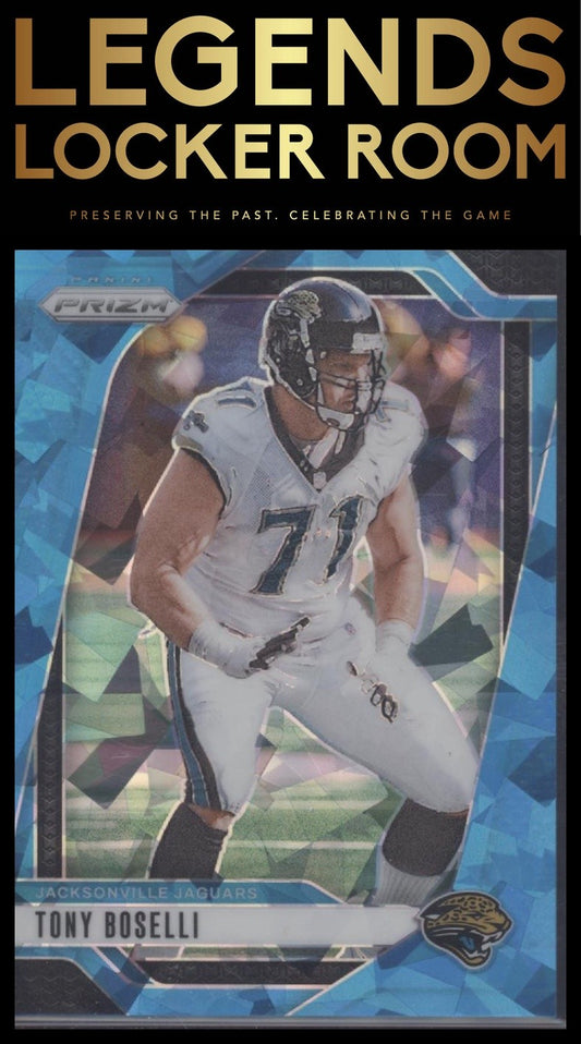 2024 Panini Prizm #137 Tony Boselli Blue Ice #/99