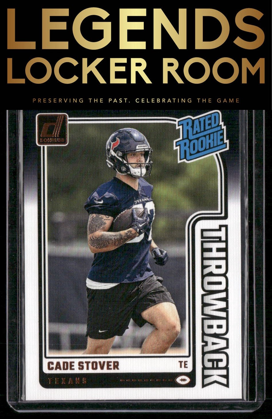 2024 Donruss #24 Cade Stover Rated Rookies Throwback