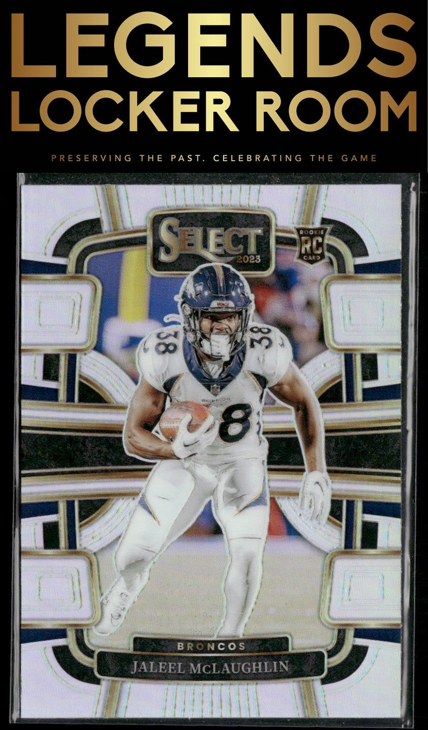 2023 Panini Select #32 Jaleel McLaughlin Silver Prizms Die Cuts