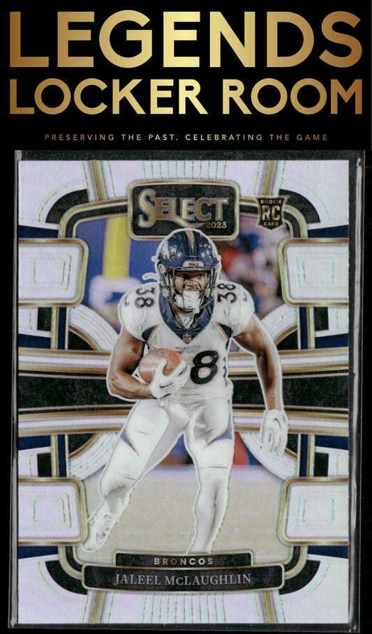 2023 Panini Select #32 Jaleel McLaughlin Silver Prizms Die Cuts