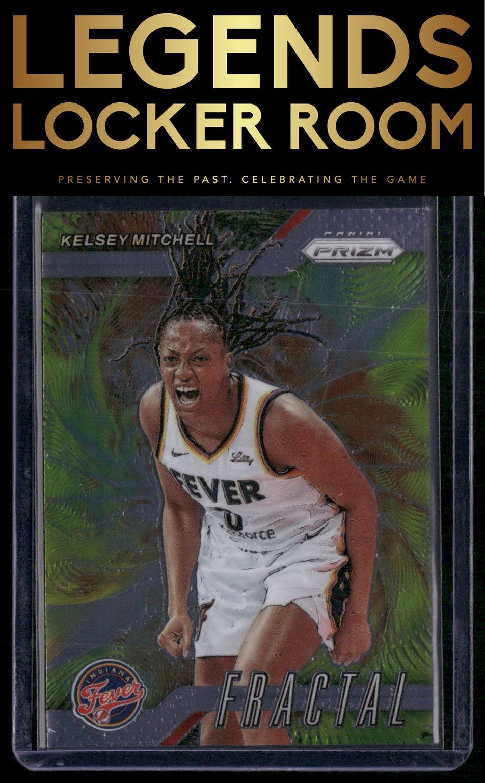 2024 Panini Prizm WNBA #4 Kelsey Mitchell Fractal