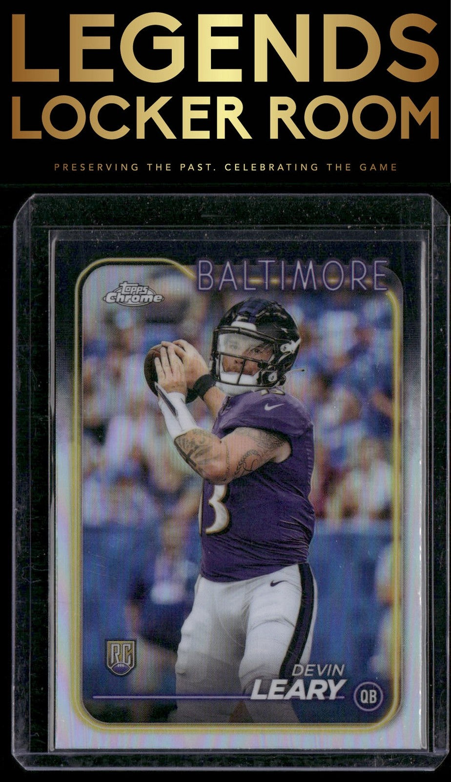 2024 Topps Chrome #248 Devin Leary Refractor