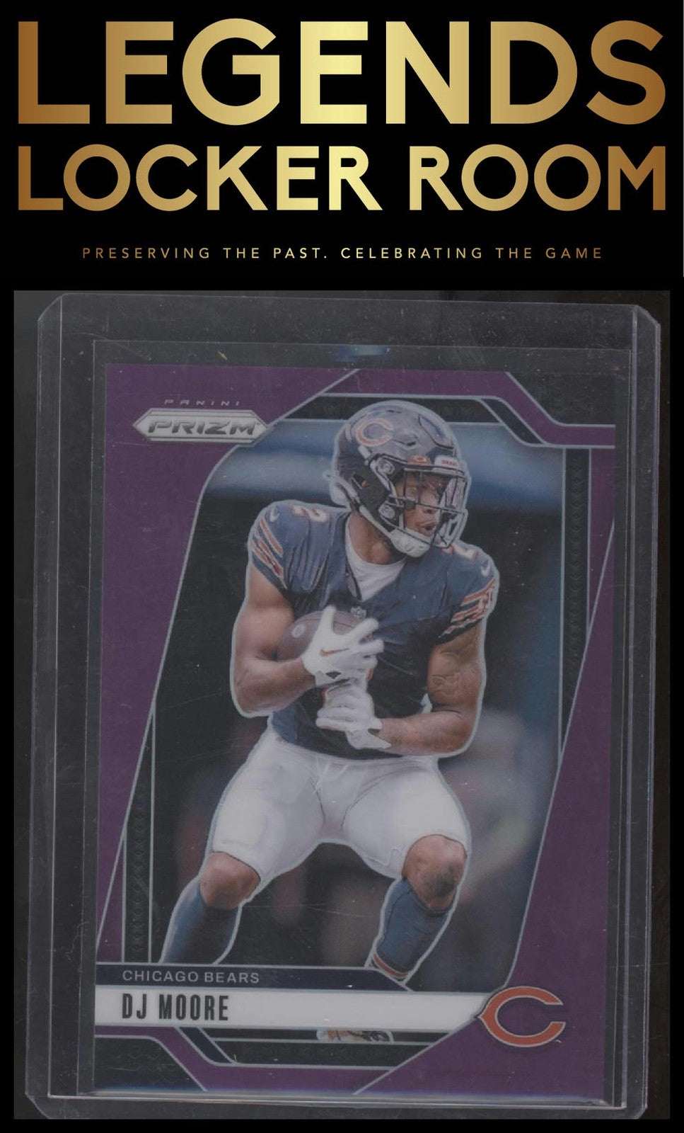 2024 Panini Prizm #48 DJ Moore Purple #/125