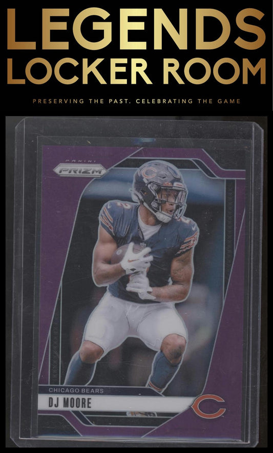 2024 Panini Prizm #48 DJ Moore Purple #/125