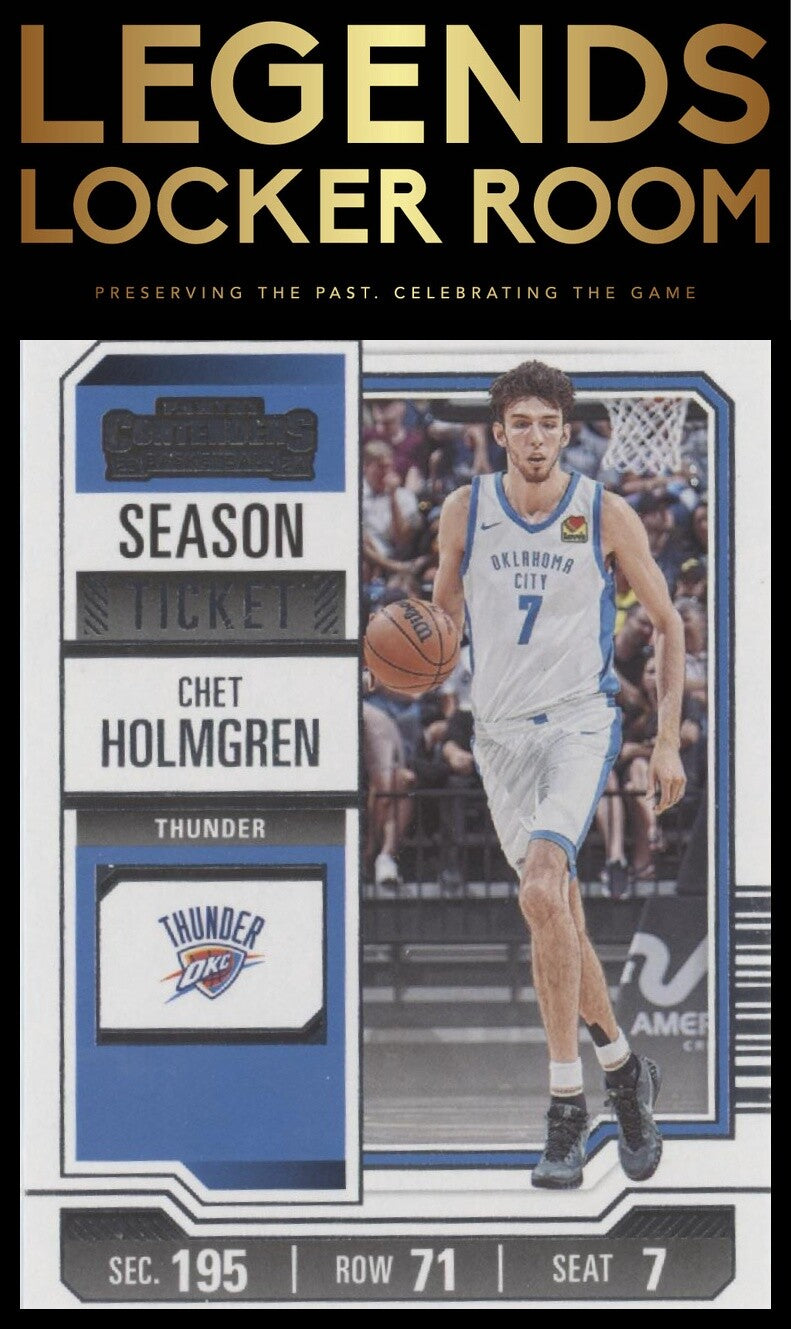 2023-24 Panini Contenders #33 Chet Holmgren