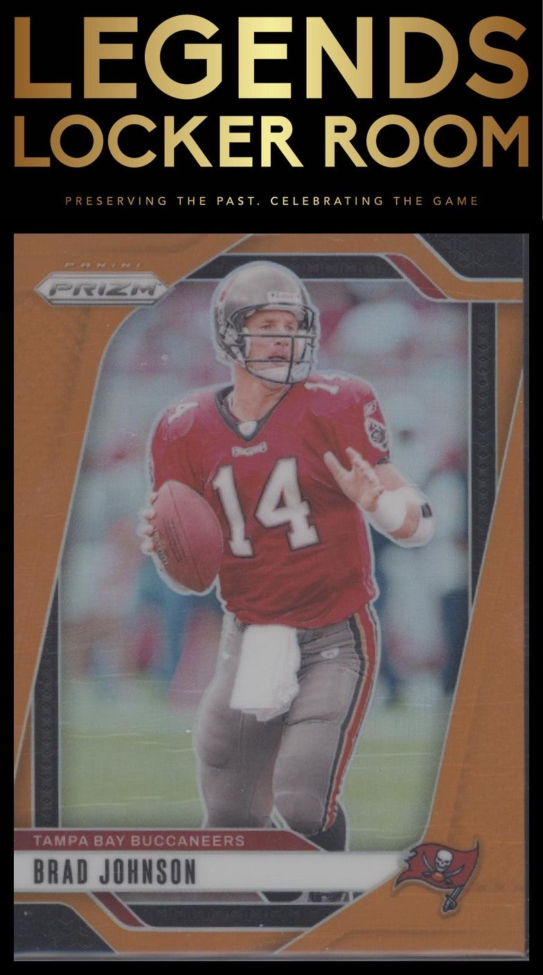 2024 Panini Prizm #274 Brad Johnson Orange #/249